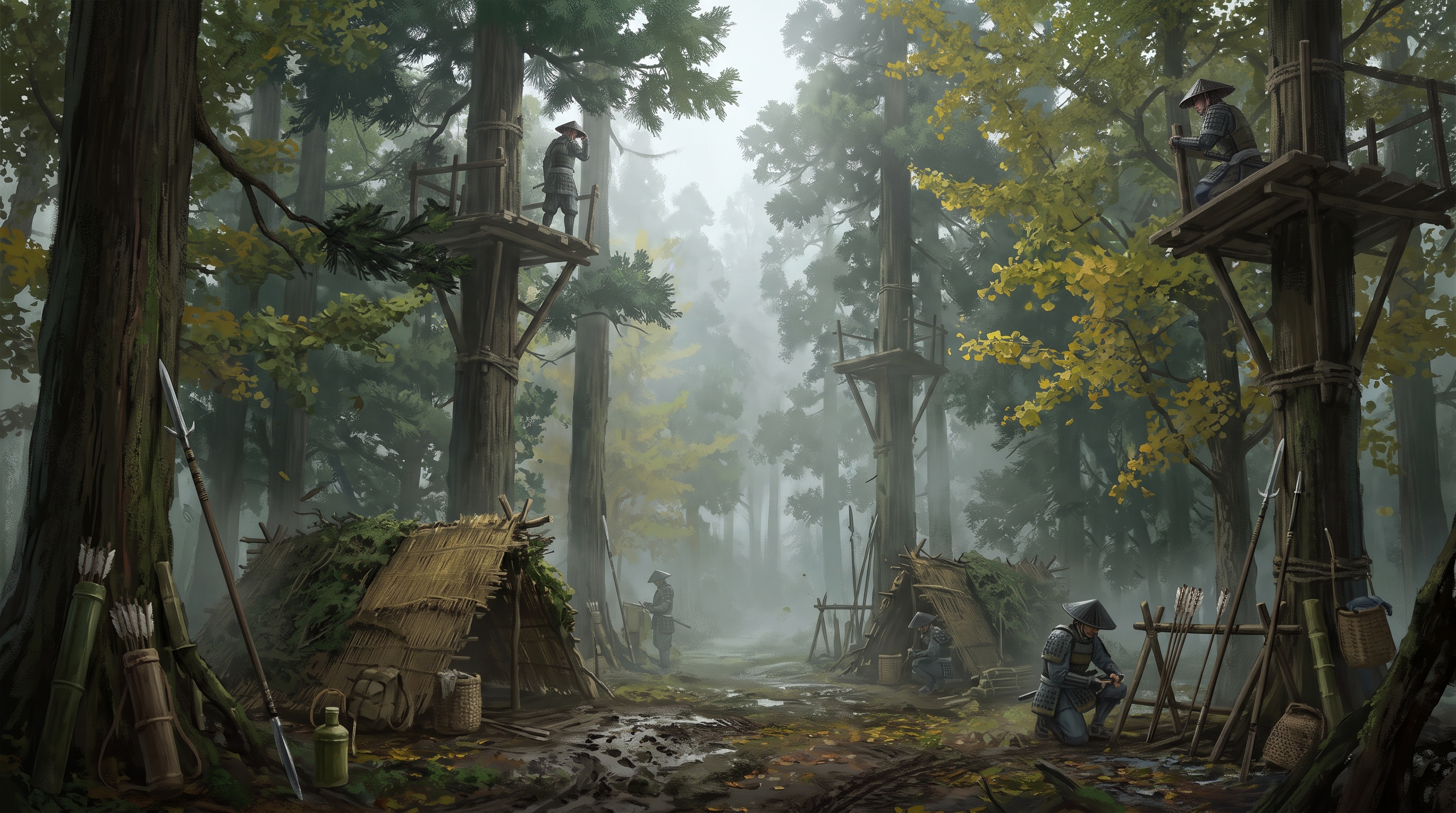 Bosquet Brumeux des Éclaireurs Ashigaru