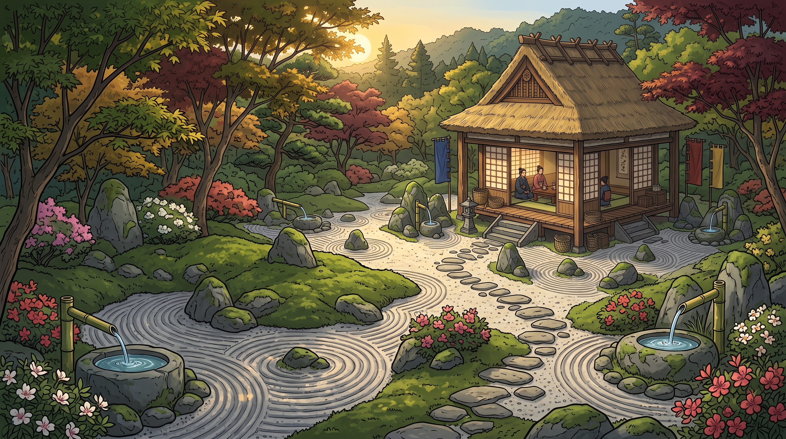 Pavillon de Thé & Sérénité Chashitsu