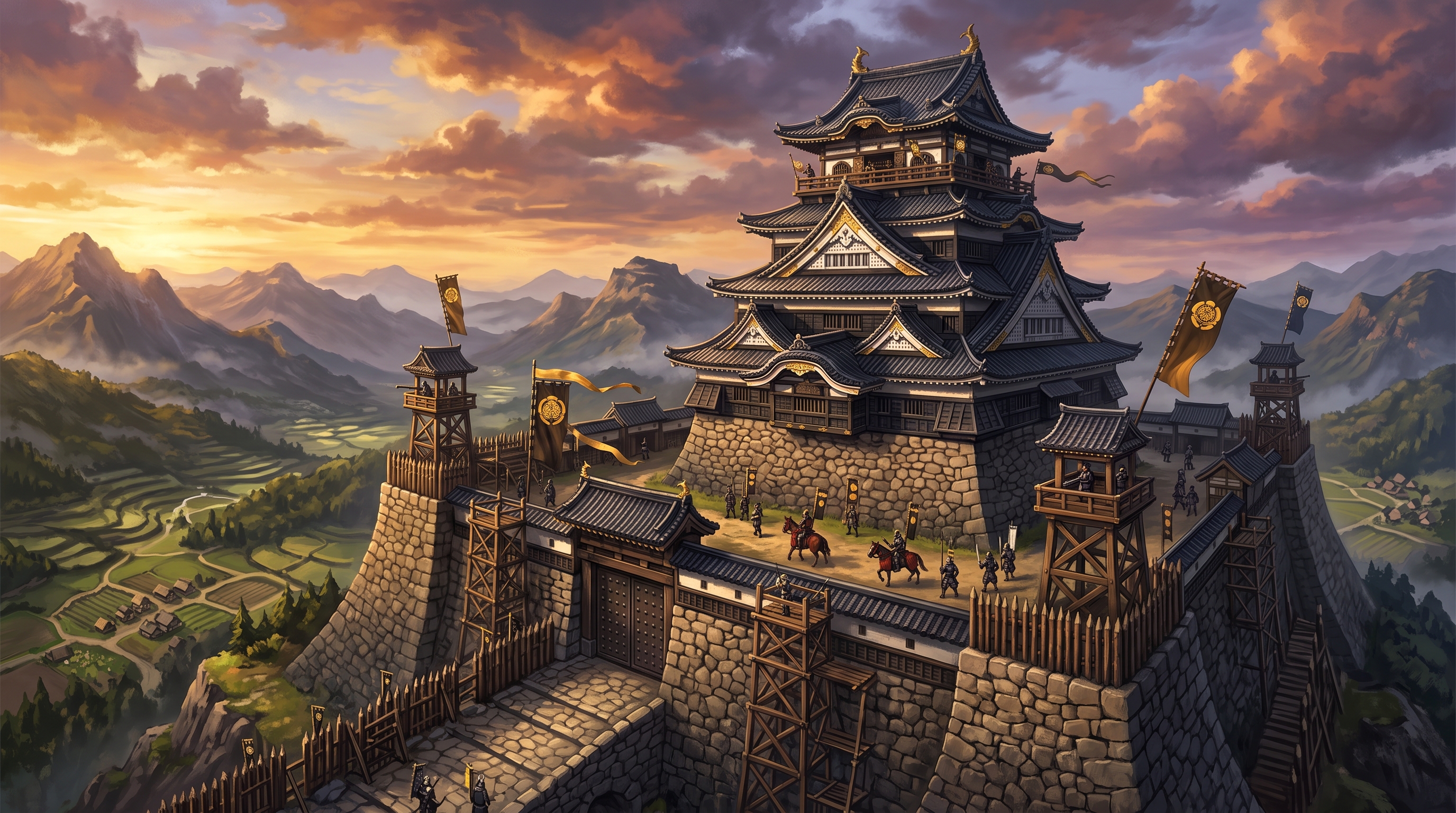 Tenshu (Donjon Castral)