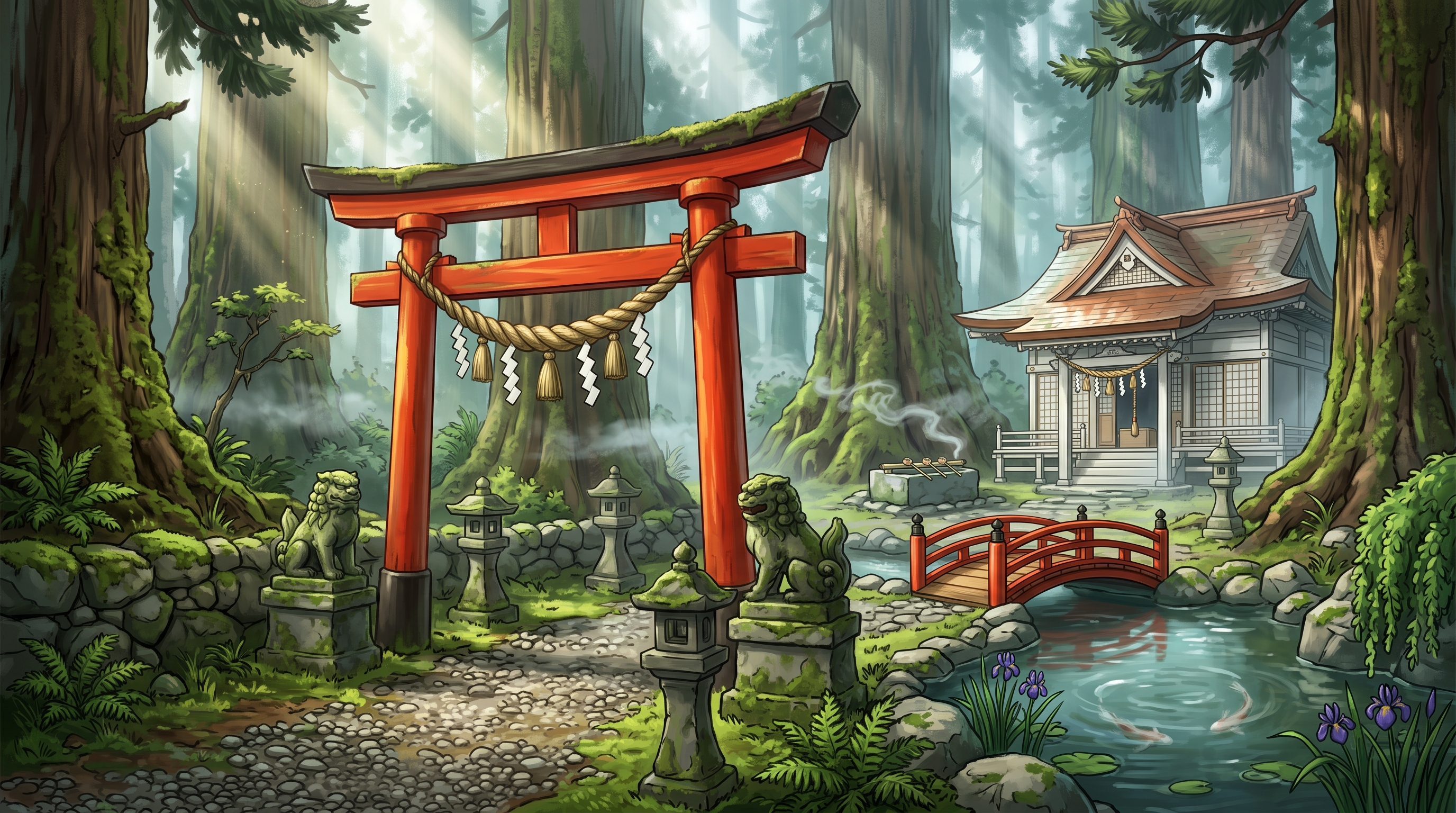 Sanctuaire Shintō (Ferveur & Sérénité)