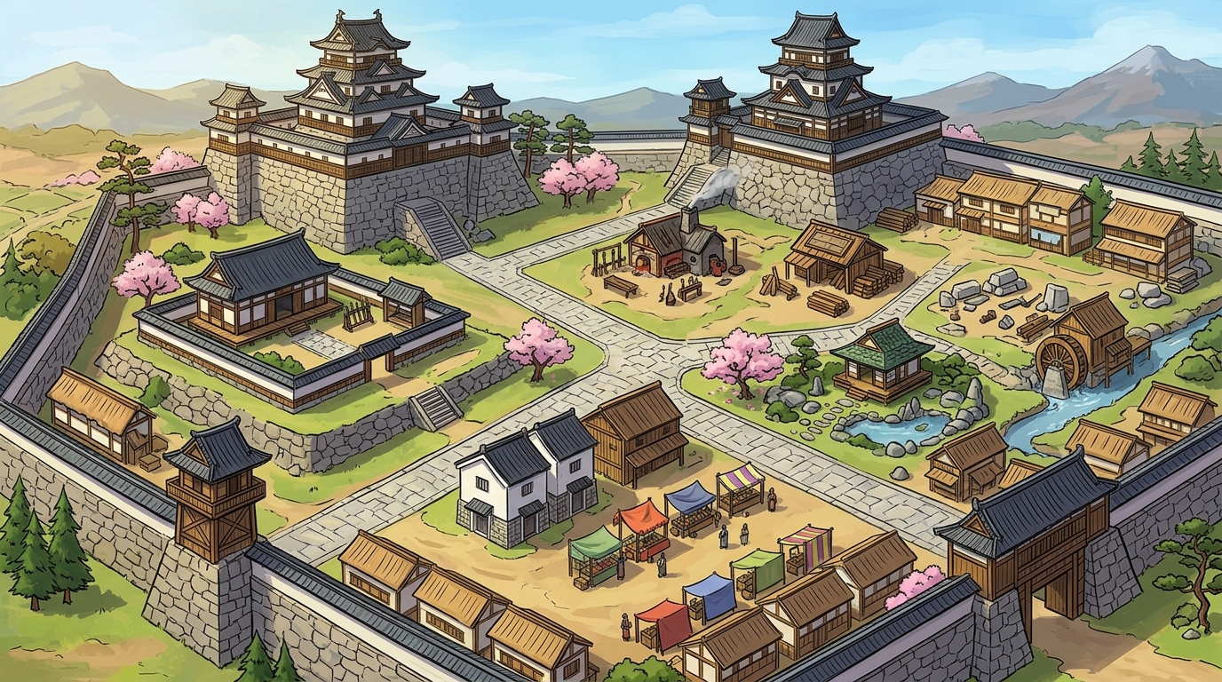 Cité Castrale Féodale & Cœur du Fief (Dorf 2)
