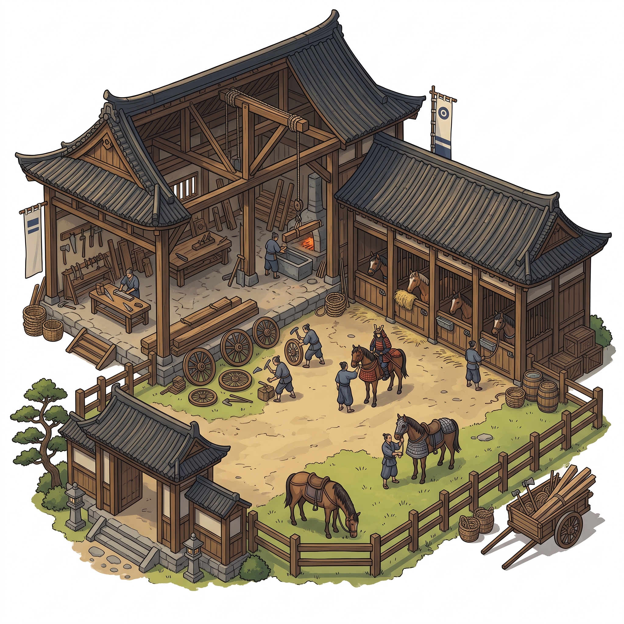 Atelier de Siège & Écuries (Haras)