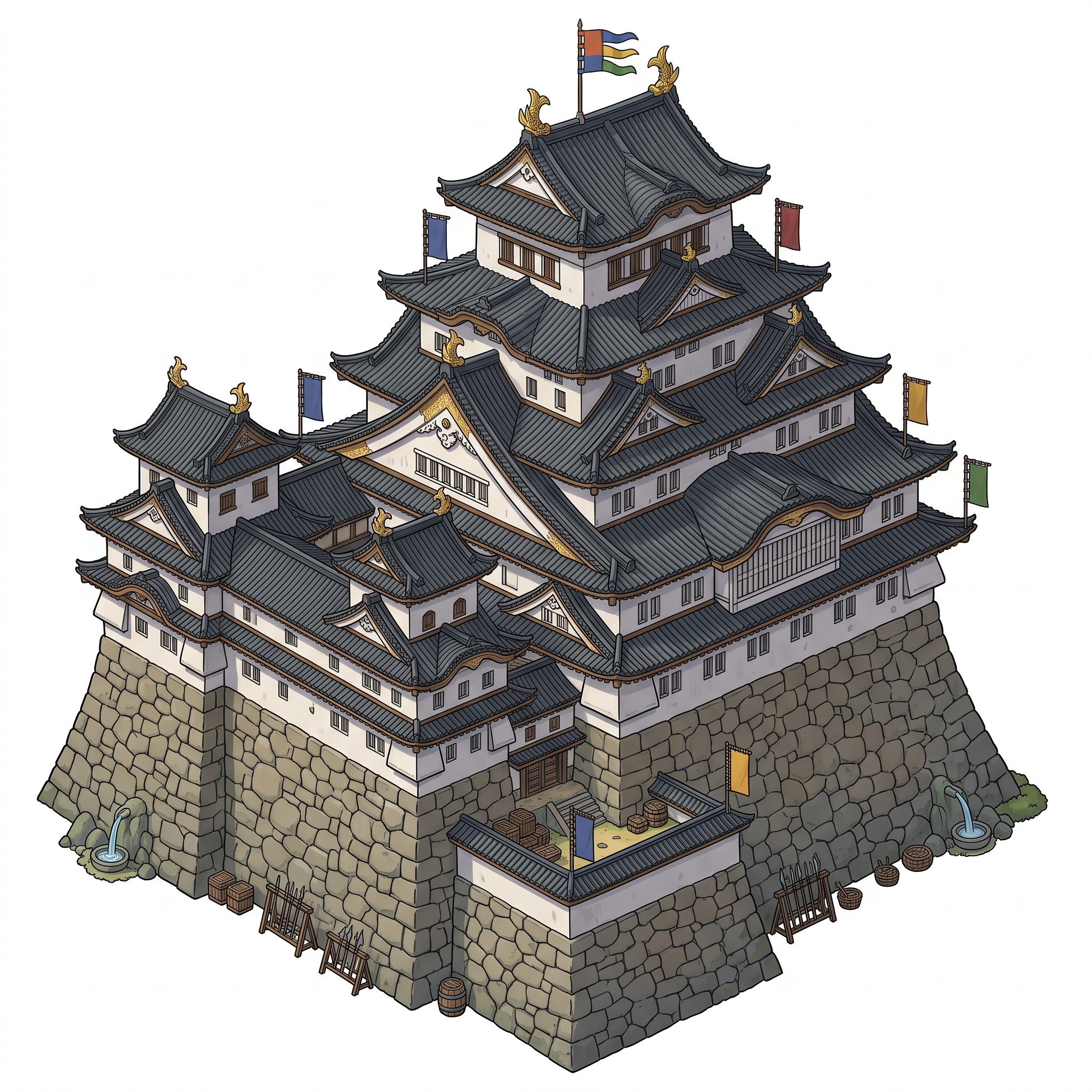 Tenshu (Donjon Castral)