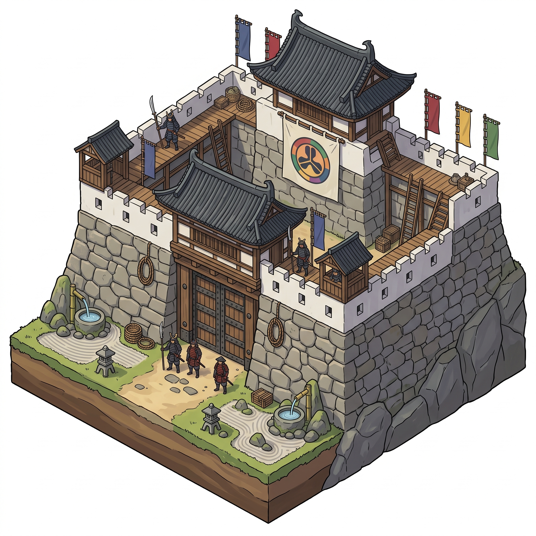 Muraille & Remparts de Cité
