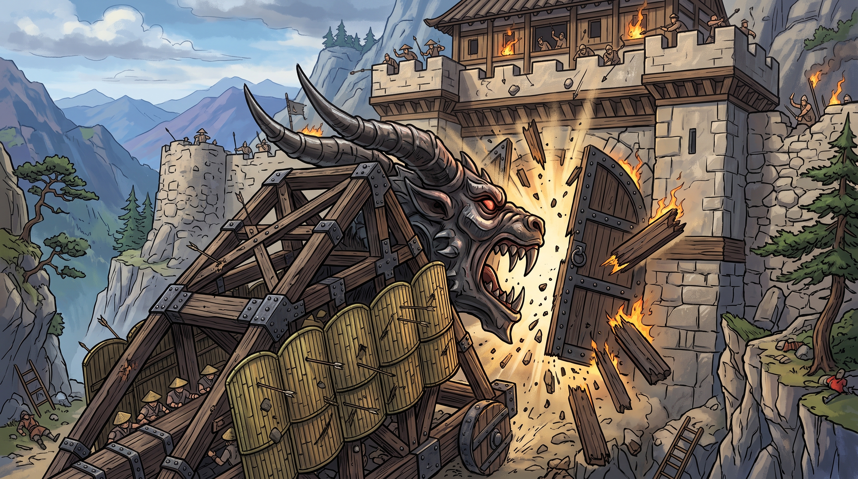 Bélier Titanesque du Dragon de Kai (Clan Takeda)
