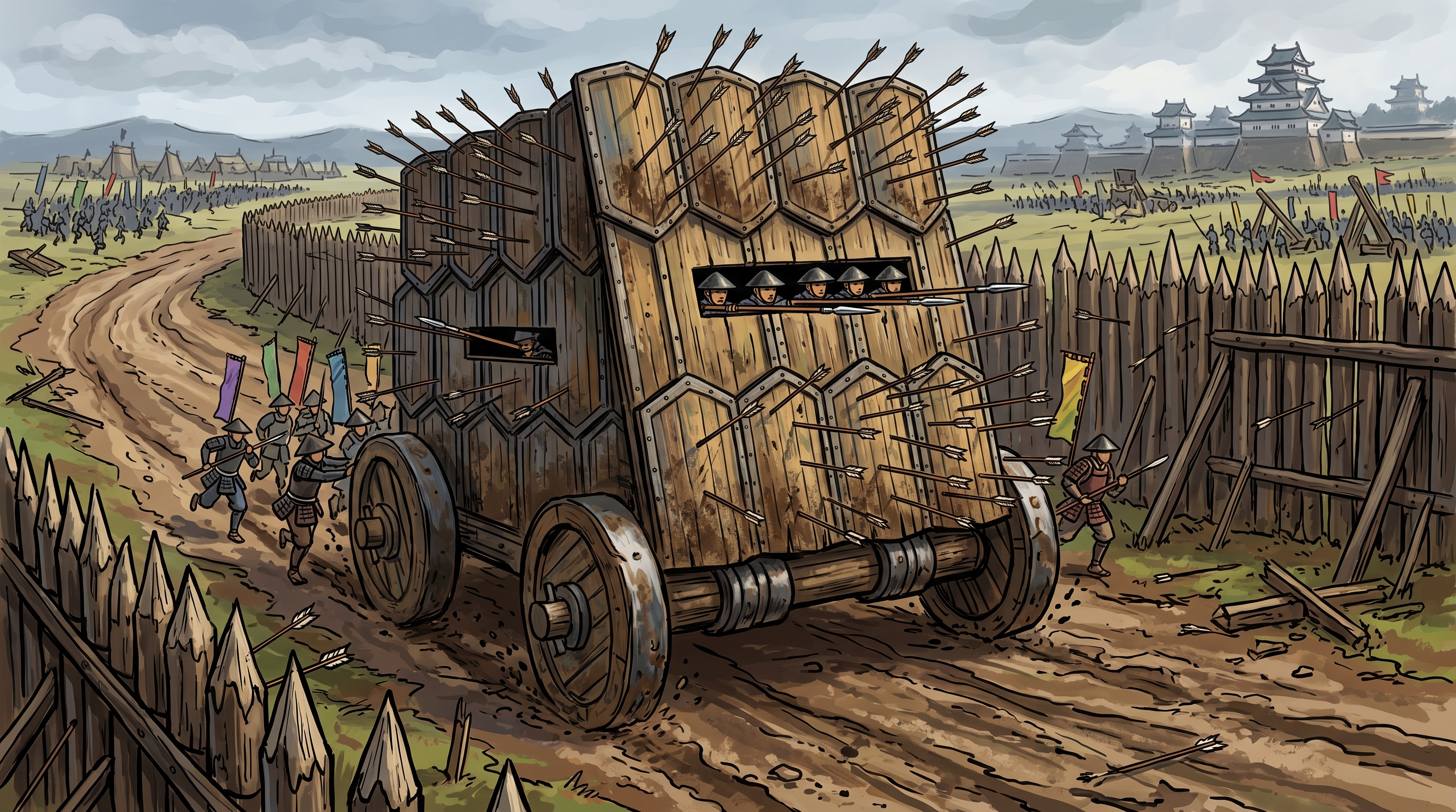 Forteresse Roulante Blindée (Clan Tokugawa)