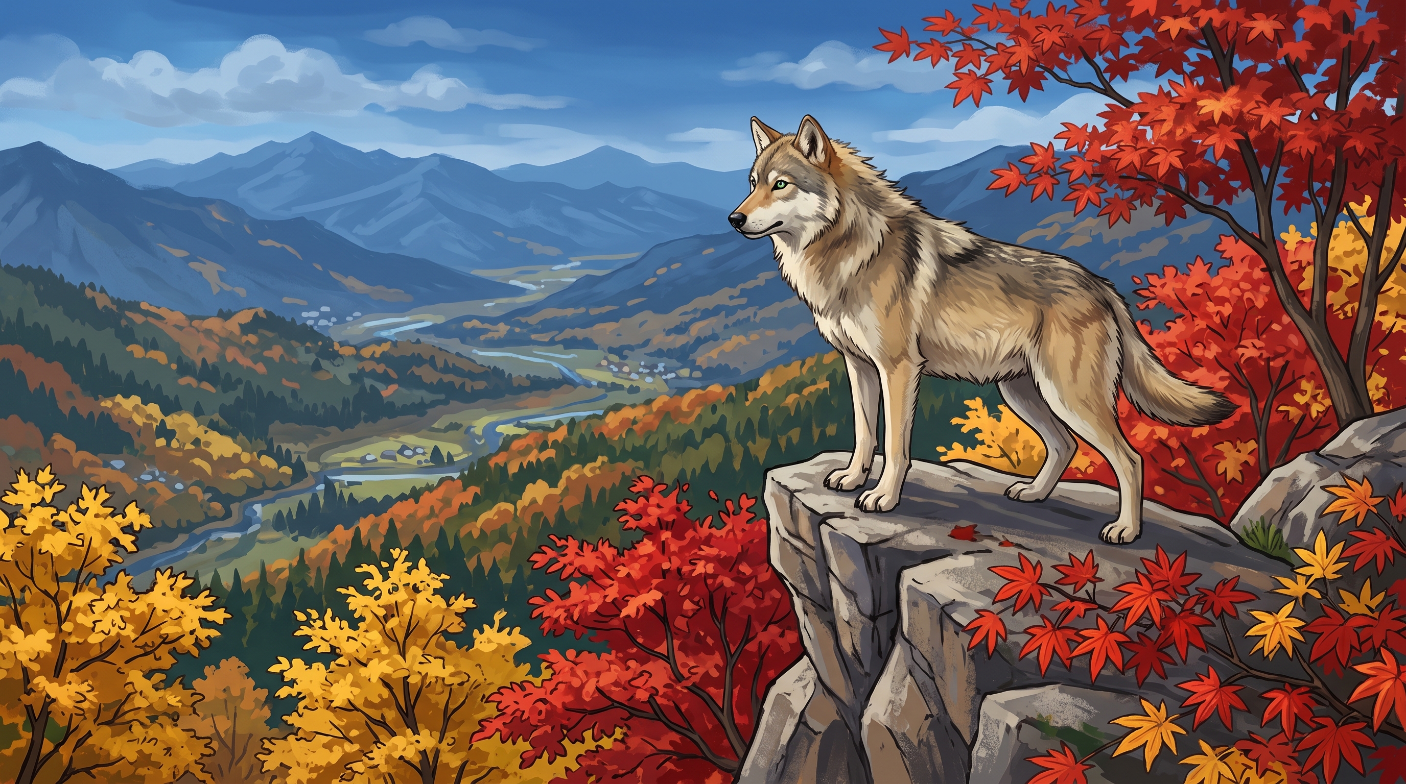 Meute de Loups de Honshu