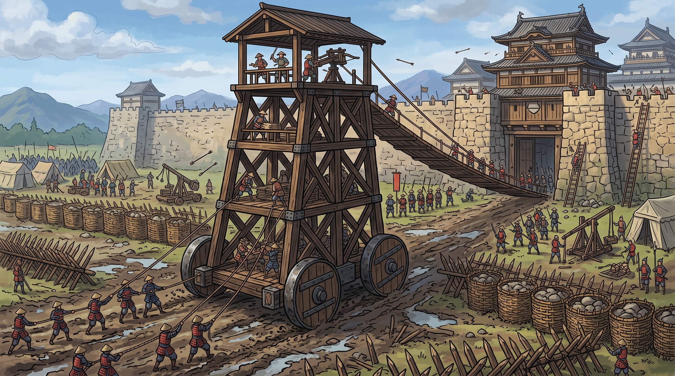 Grande Tour de Siège & Baliste (Clan Oda)
